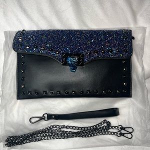 Glitter Crossbody Clutch Purse